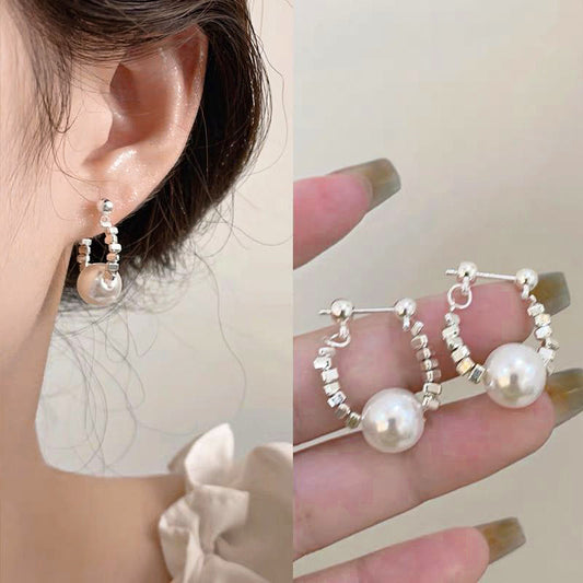 Elegante & Zoete Oorbellen met Imitatieparels