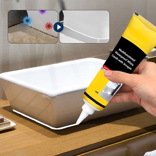 🔥2025 HOT SALE🔥Multifunctionele Waterdichte Witte Kit met Schraper