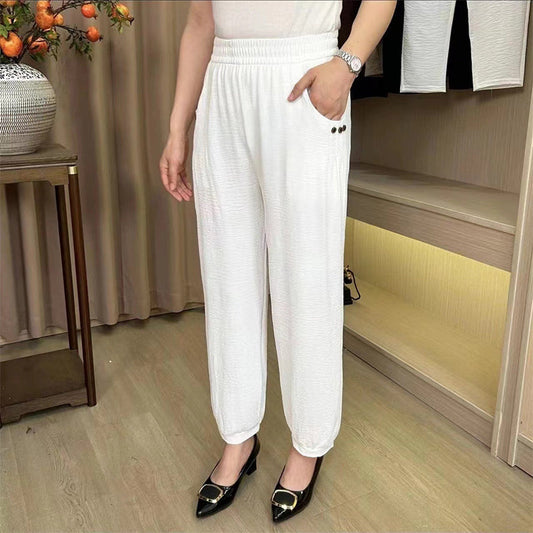 🌺2025 Hot Sale🌺Koele Ademend Losse Casual Broek voor Dames