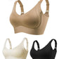 🎁Koop 1, krijg 3 pakketten💕Dames rib-kousen beha push-up draadloos & verstelbaar🌸