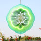 🎁[Creative Gift] 3D Rotating Wind Spinning Peacock Wind Chime