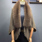 Bontkraag Oversized Winter Sjaal