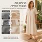 ☀️שמלת חולצה קז'ואלית לנשים מתערובת פשתן – סגנון קליל לימים שטופי שמש✨