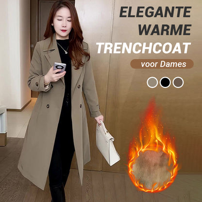 🔥Beperkte tijd 49% korting 🔥Elegante Warme Trenchcoat voor Dames