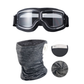 🥽  🏍️ Vintage Helmet Goggles Motorcycle Goggles – UV Protection, Anti-Fog  🛡️