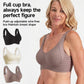 🎁Koop 1, krijg 3 pakketten💕Dames rib-kousen beha push-up draadloos & verstelbaar🌸