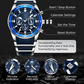 🔥 HOT SALE - 50% KORTING 🎁 Heren waterdichte multifunctionele quartz horloge