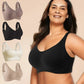 🎁Koop 1, krijg 3 pakketten💕Dames rib-kousen beha push-up draadloos & verstelbaar🌸