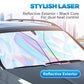 🌈 Laser autovoorruit zonnescherm