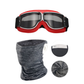 🥽  🏍️ Vintage Helmet Goggles Motorcycle Goggles – UV Protection, Anti-Fog  🛡️