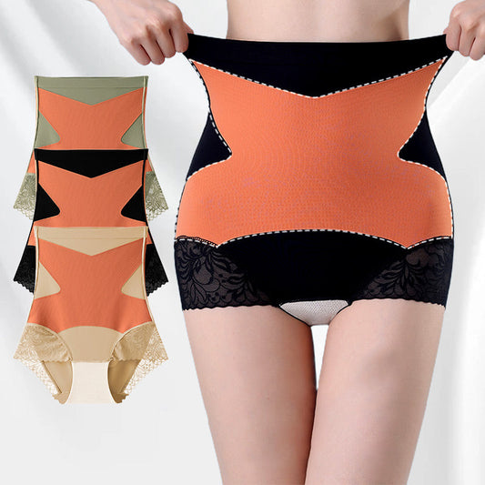 Ademende stretch billen lift buik controle shorts