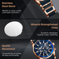 🔥 HOT SALE - 50% KORTING 🎁 Heren waterdichte multifunctionele quartz horloge