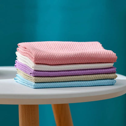 Streak-Free Miracle Cleaning Cloths - Reusable