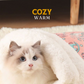 🐱🐶 קן חיות פרוותי חם לחתולים וכלבים, מבצע חג המולד -50% 🎅🔥