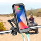 Waterdichte telefoonhouder voor fiets en motor