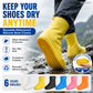 ☔ 👟50% הנחה – כיסויי נעליים מסיליקון עמידים למים❤️ – בכל המידות – ללא תפרים – לשימוש בדרכים – גברים, נשים, ילדים