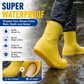 ☔ 👟50% הנחה – כיסויי נעליים מסיליקון עמידים למים – בכל המידות – ללא תפרים – לשימוש בדרכים – גברים, נשים, ילדים