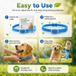 🐾🔥 מבצע 50% הנחה קולר טבעי לכלבים חתולים, 8 חודשי הגנה מפני פרעושים ללא כימיקלים ✨