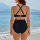 👙מבצע טרום קיץ 50% הנחה❤️‍🔥בגד ים ביקיני גבוה מותן סקסי צנוע לנשים בשני חלקים