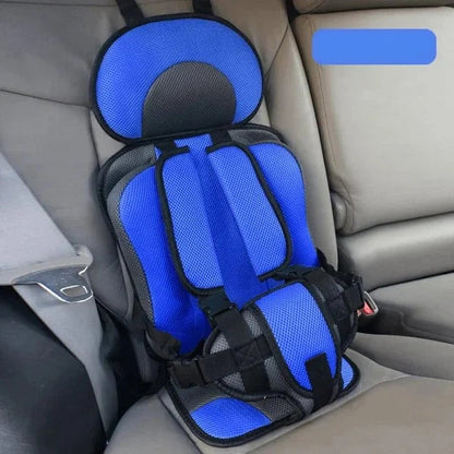 🧸 מושב בטיחות נייד לרכב – 0–12 שנים, רצועת 5 נקודות, בד נושם. מתקפל וקל – מושלם לנסיעות ולטיסות! 🚗✈️