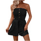 💃Dames tube top jumpsuit