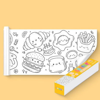 🎁🎁 המתנה המושלמת לילדים 🎁🎁 - גליל ציור ויצירה לילדים
