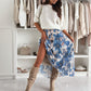 📣 50% KORTING!!!💥set: top met een leuk strikje op de rug en een tulle rok