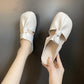 👣 Zachte leren sandalen met hol ontwerp en platte muiltjes