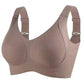 🎁Koop 1, krijg 3 pakketten💕Dames rib-kousen beha push-up draadloos & verstelbaar🌸