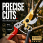 🔥50% הנחה! ✂️מספריים רב-תכליתיים עם להב פלדת SK5 וידית גומי – לפרסות ולגינון🐏🌿