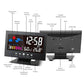 🔥Digitale LED Temperatuur Vochtigheidsmonitor Weersvoorspelling LED Tafelwekker🔥