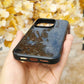 Gesmede Carbon Fiber Telefoonhoesje voor iPhone