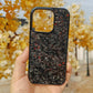 Gesmede Carbon Fiber Telefoonhoesje voor iPhone