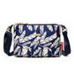 Crossbodytas met meerdere zakken en print voor dames