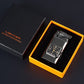 Winddichte aansteker met vintage horloge bezel en jet jetflame-torch