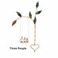 Love Swing Wanddecoratie Sculptuur