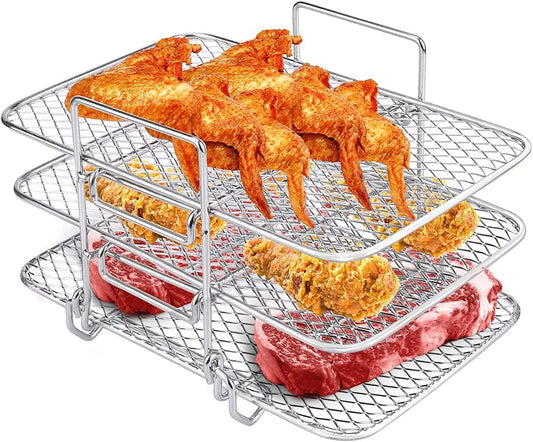 Dual -Basket Fried Rack