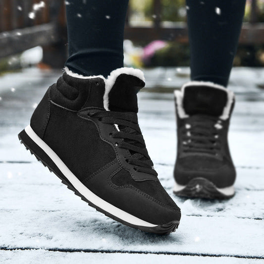 Ideaal cadeau - Unisex dikke winterschoenen met imitatie pluche