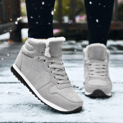 Ideaal cadeau - Unisex dikke winterschoenen met imitatie pluche