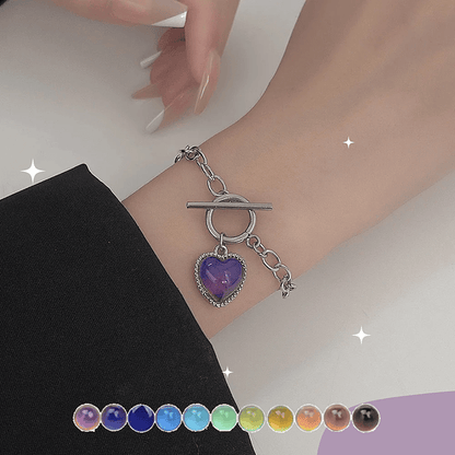 🔮🔥 50% הנחה! צמיד קסום שמשנה את צבעו – תכשיט יומיומי שמשקף את מצב הרוח שלך 💖
