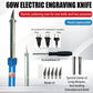 Extern Verwarmd Elektrisch Graveermes