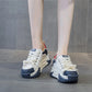Women's Lace-Up Thick Sole Platform Sneakers