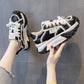 Women's Lace-Up Thick Sole Platform Sneakers