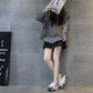 Women's Lace-Up Thick Sole Platform Sneakers