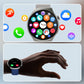 Multifunctionele Ronde Sportieve Smartwatch