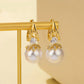 Glanzende Huggie Oorbel Hangers voor Vrouwen