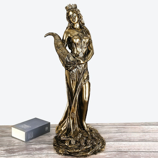 Fortuna Godin Beeldje van Hars