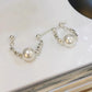 Elegante & Zoete Oorbellen met Imitatieparels