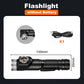 Multifunctionele LED-zaklamp met magnetische basis