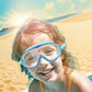 🏊‍♂️Anti-Fog zwembril voor kinderen met neusklem en oordopjes